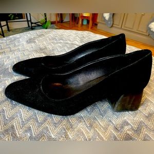 Intervalle Shoes black Suède